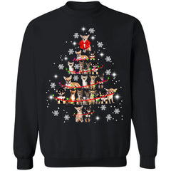 Chihuahua Christmas Tree sweatshirt