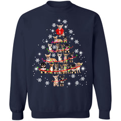 Chihuahua Christmas Tree sweatshirt