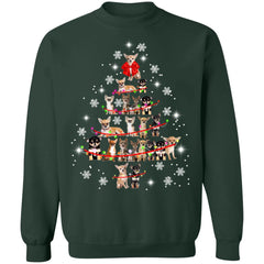 Chihuahua Christmas Tree sweatshirt