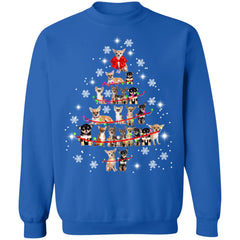 Chihuahua Christmas Tree sweatshirt