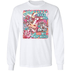 Animal y’all gonna make me lose my mind shirt