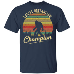 Bigfoot Social Distancing Champion shirt