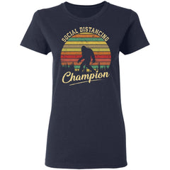 Bigfoot Social Distancing Champion shirt