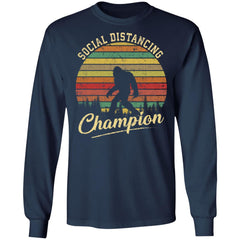 Bigfoot Social Distancing Champion shirt