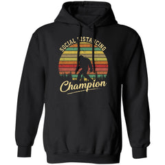 Bigfoot Social Distancing Champion shirt