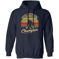 Bigfoot Social Distancing Champion shirt