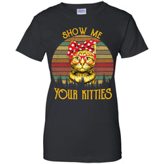 Cat show me your kitties vintage shirt