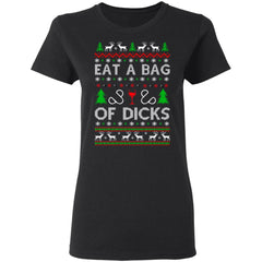 Eat a bag of dicks Christmas sweater