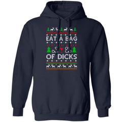 Eat a bag of dicks Christmas sweater