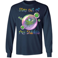 Cannabis stay out of my bubble corona shirt