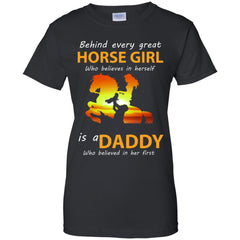 Behind every great horse girl who believes in herself is a Daddy