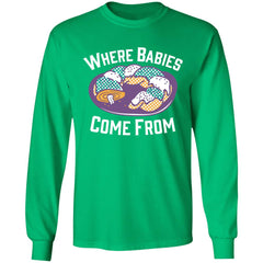 Cake where babies come from shirt