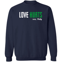 Love hurts xoxo philly shirt