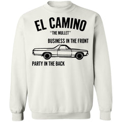 Car el Camino the mullet business in the front party in the back shirt