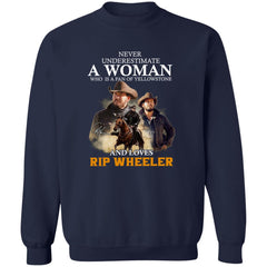 Never Underestimate A Woman Who Is A Fan Of Yellowstone Shirt