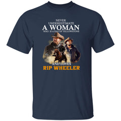 Never Underestimate A Woman Who Is A Fan Of Yellowstone Shirt